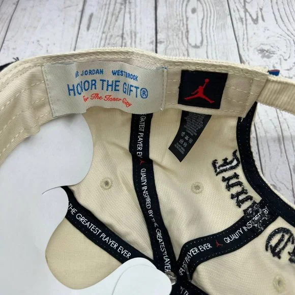 Honor‎ the Gift x Jordan The Inner City Jumpman Corduroy Hat Strapback Cap New